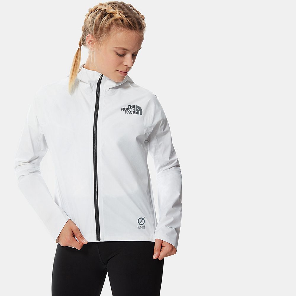 The North Face Waterproof Jackets Womens Australia - The North Face Lightriser Futurelight™ White Ru